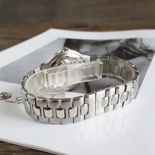 【95新】LONGINES 浪琴L1.638.4.96.6自动机械机芯日期显示35.5MM（中性款）康卡斯系列精钢171225AK24 商品图5
