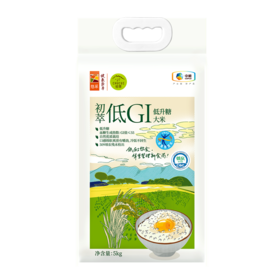 中粮初萃低GI大米5kg