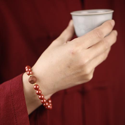 （下单即赠线香）杜掌柜·非遗合香珠十二生肖朱砂手串， 三和守护，六和迎新岁，山河共赴【G】 商品图1