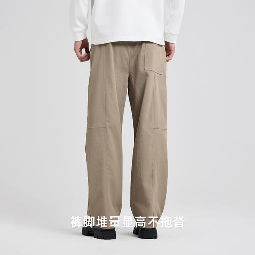 墨麦客男装工装伞兵裤男士2025秋季新款登山裤直筒宽松休闲长裤男 商品图4