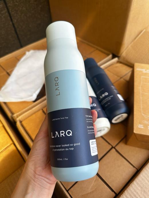 碧然德LARQ保温杯户外运动高颜值男女学生便携水杯来袭。 商品图4