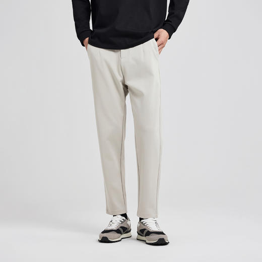 墨麦客男装莫代尔轻商务休闲裤男2025秋新款锥形通勤裤子男91385 商品图3