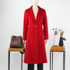 FOCALS新款修身显瘦中长款时尚翻领毛呢大衣外套FYJDK790 商品缩略图3