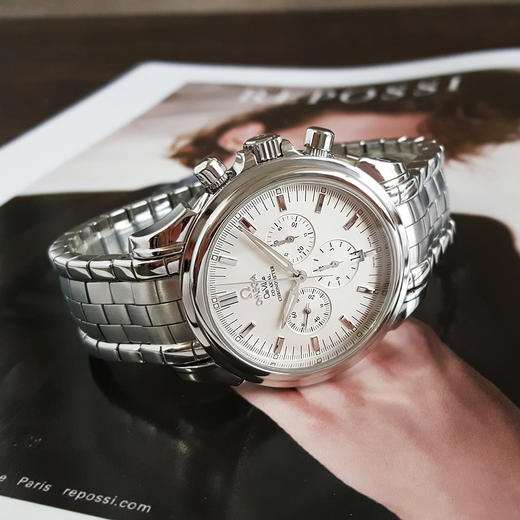 【95新】OMEGA 欧米茄4541.50.00天文台认证同轴自动机械机芯日期显示、计时41MM（男款）碟飞系列精钢021225TJ42 商品图4