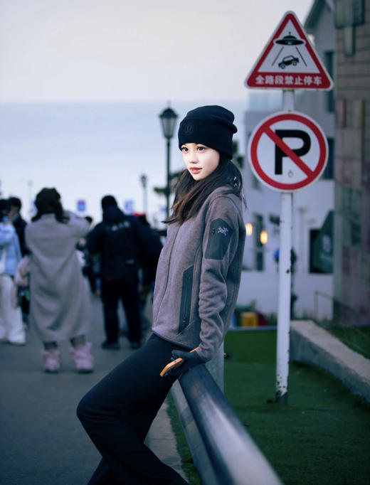 越南产原单女士抓绒夹克外套122502 商品图2