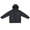半身缘男装 冬季口袋布标连帽加厚日系羽绒服254312U01710159 商品缩略图0