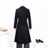 FOCALS新款修身显瘦中长款时尚翻领毛呢大衣外套FYJDK790 商品缩略图2