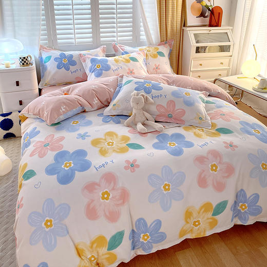 "因为+所以 / Because & So 宠爱-加厚磨毛四件套" 商品图1