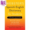 【中商原版】韦氏学生西班牙-英语词典 2024年第三版 Webster s Spanish English Dictionary for Students Merriam Webster 商品缩略图0