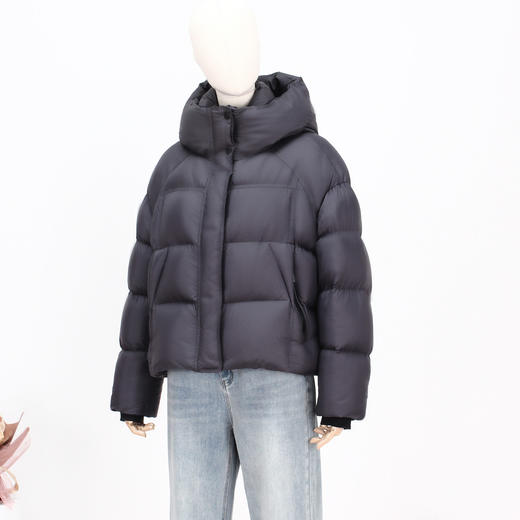 FOCALS新款时尚休闲泡芙白鸭绒短款羽绒服外套FRW8D072ZN 商品图2