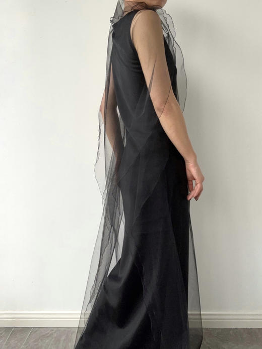 VC｜HD25019 Jasmine silk dress [ 连衣裙 黑 ]【HOLIDAY】 商品图3