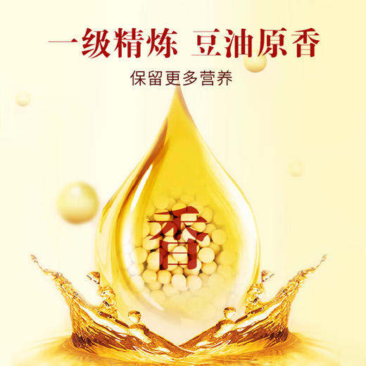鲁花 厨中香浓香大豆油5L 商品图4