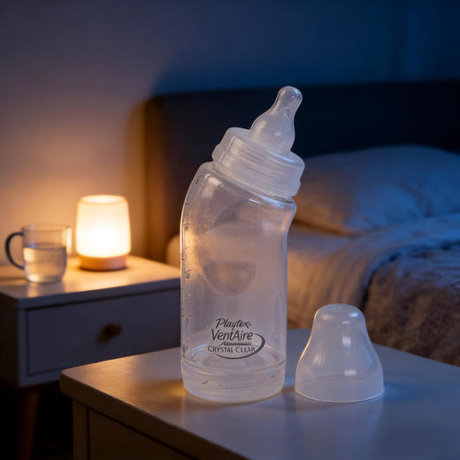 美国Playtex倍儿乐/哺儿适婴幼儿防胀气宽口径/水晶奶瓶 不含BPA 商品图3