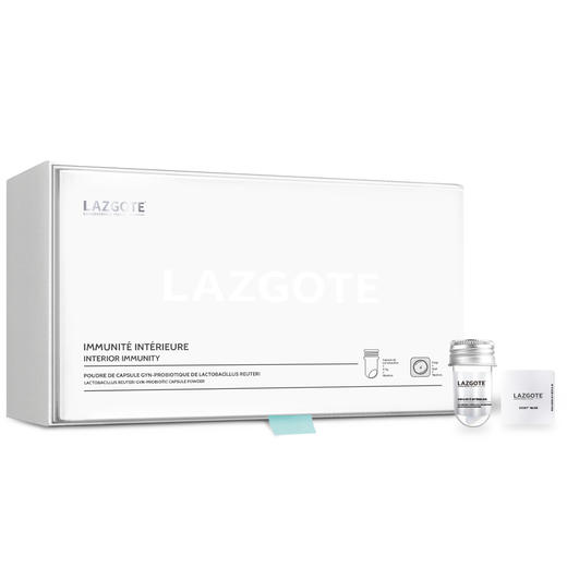 【7天平衡菌群 根除异味瘙痒】兰诗高缇 Lazgote百亿级妇科活性益生菌胶囊粉500mg* 14粒 (NN00) 商品图0