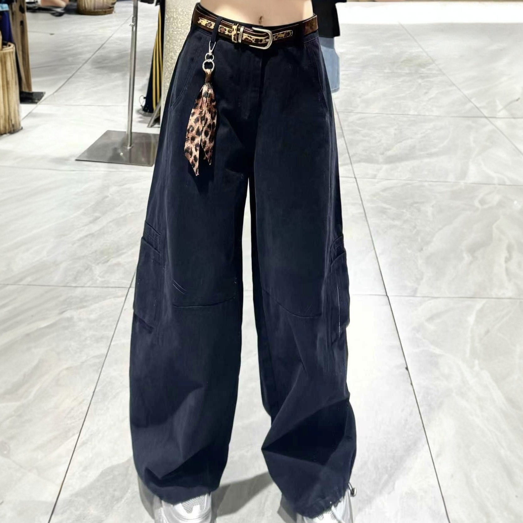 PNC绑带休闲弯刀裤51001 冬季 080124301782