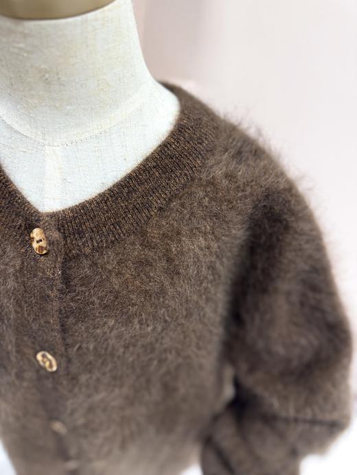 火桐hooton 宝宝熊 儿童花纱山羊绒拉绒开衫 商品图2