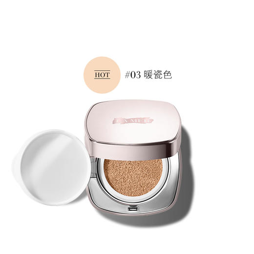 747930091073 海蓝之谜LA MER海蓝之谜鎏光焕变气垫粉底液 一盒两芯 防晒保湿  03暖瓷色【12g*2】 商品图0