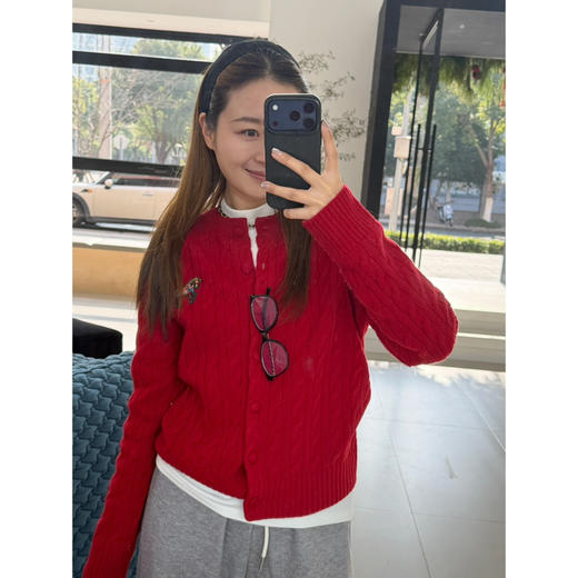 2512412    “新年” 细绞花 针织开衫 商品图8