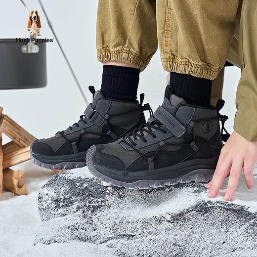 暇步士儿童冬季户外毛毛运动鞋，冬日小脚丫的温暖骑士！HP4905008 商品图4