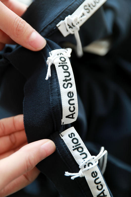 磨破做旧+复古印花，胸口小标tee。正肩式宽松圆领全棉t恤C122558 商品图1