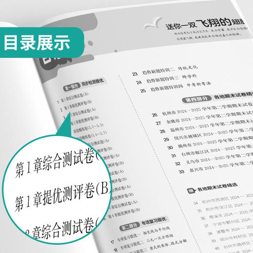 2026春 【浙教版】 实验班提优大考卷 七年级数学(下) 商品图3