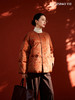 Q258443香云纱羽绒服95白鸭绒 商品缩略图0