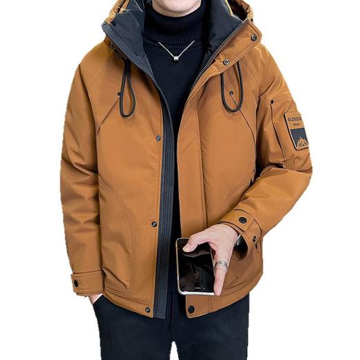 冬季新款羽绒服男时尚休闲连帽外套羽绒服高品质潮羽绒服 商品图4