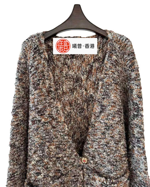 女款宽松针织开衫毛衣zo 商品图2