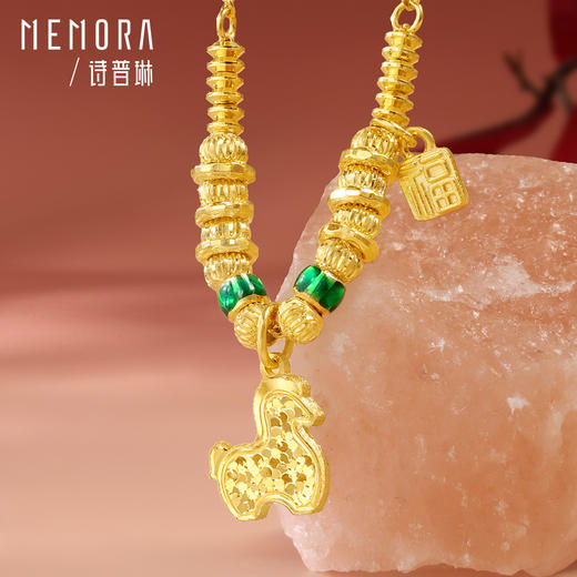 【新品首发】盛世风华小唐马 足金唐马套链【按克计价黄金2】MEMORA诗普琳GN267101 商品图3