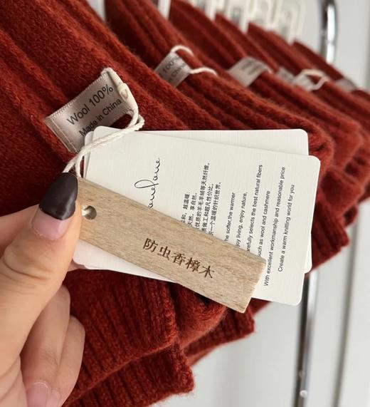 老米优品🎈福利！100%绵羊毛《韩里韩气针织围巾》 宽度长度都刚刚好，轻盈保暖   8色可选 商品图8