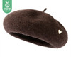 【预售-12月31日配送】SIGGI英伦绵羊毛贝雷帽SI95276（可可咖）/1件 商品缩略图1