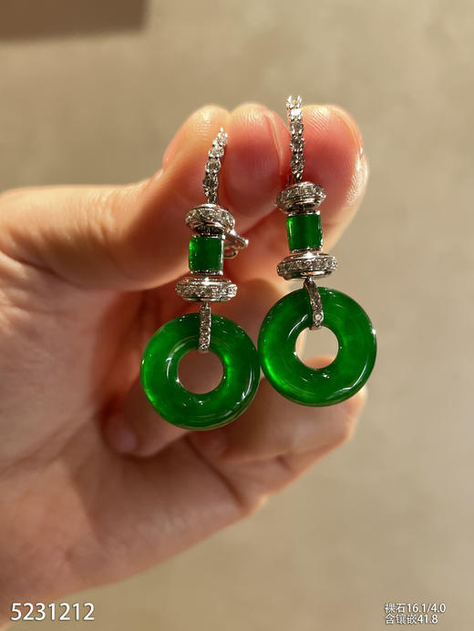 平安扣耳坠【5231212】具体价格微信咨询 商品图2
