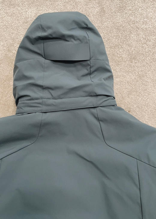 1226-1  树树 抗风挡雨 轻盈保暖 男士连帽羽绒服 中等厚度 老朱穿XL 商品图11