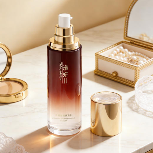 漾妍儿 水凝透亮保湿乳100ml 补水 保湿 亮肤 修复 抗衰 全能乳液 商品图11