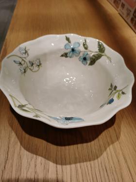 冠祥 蓝精灵8寸陶艺沙拉碗