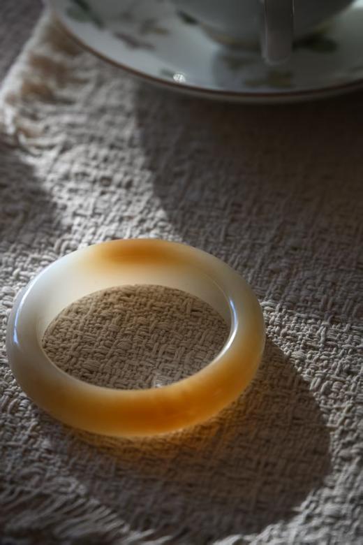 甜光·和田糖玉手镯【嘉石515】 商品图1