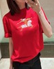 女款马年印花短袖T恤ho007 商品缩略图3