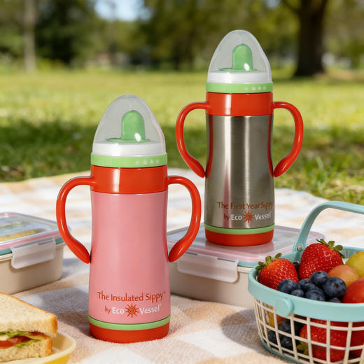 美国安思培不锈钢保温学饮杯 商品图0