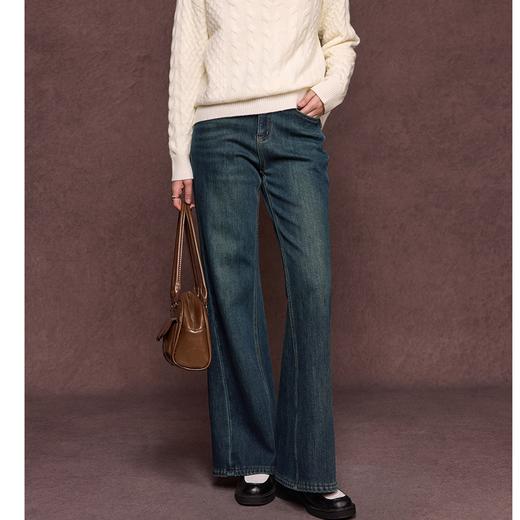 【预售15天左右发货】雾道 CANTO MOTTO时尚女式牛仔裤WDA540876L【LA】 商品图3