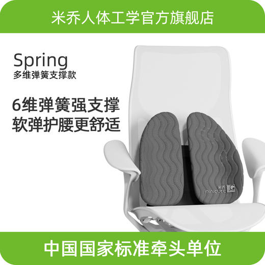 【三弹簧版】米乔减压腰垫经典版Plus  大基数体重强力支撑 商品图0