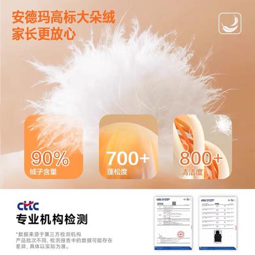 直发【纯纯纯元单】可亲子的安大妈儿童羽绒服 来吧，过年服 商品图4