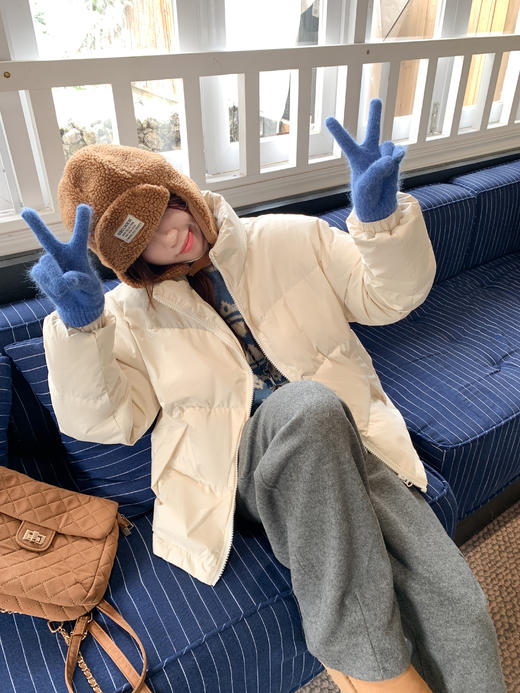 <曾小咸推荐>现货秒杀 ！微信超特价！韩系立领羽绒服 日常509.99 立减210 秒杀299.99！！ 商品图8