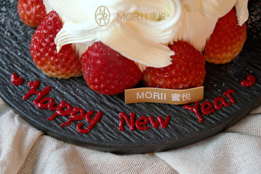 【鎏金莓满】2026新年蝴蝶结草莓蛋糕（提前2天预定） 商品图7