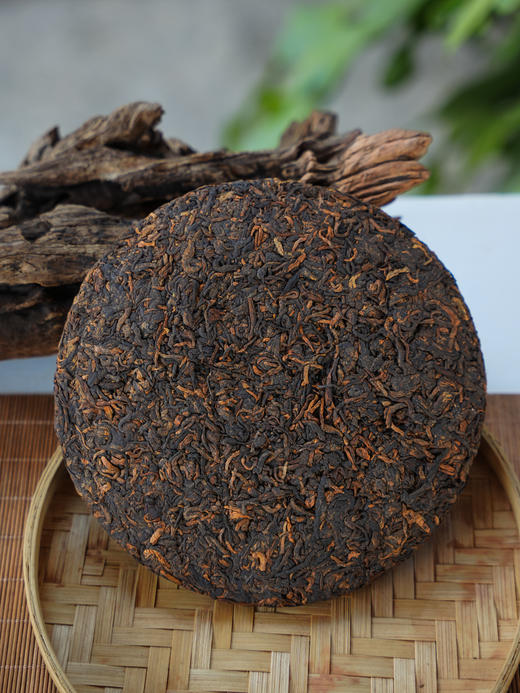 【老窖薄荷塘】2013年薄荷塘古树原料，让人欲罢不能，20年老窖池发酵357克/饼 商品图5