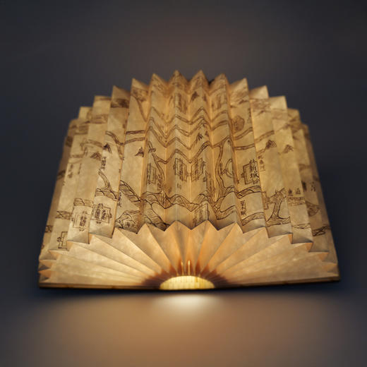 《河防一览》主题书灯 商品图3