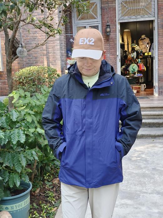 牧高笛 男款 秋冬款 三合一冲锋衣 露营徒步登山防风保暖 NM192180 商品图4