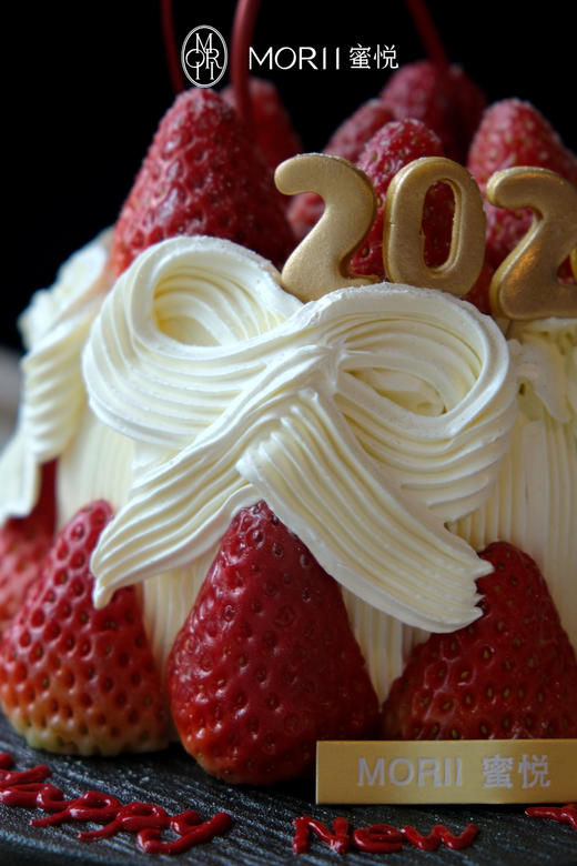 【鎏金莓满】2026新年蝴蝶结草莓蛋糕（提前2天预定） 商品图5