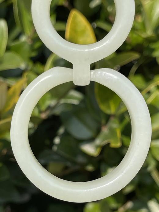 白玉活动三连环把玩吊坠，顺丰包邮 商品图10