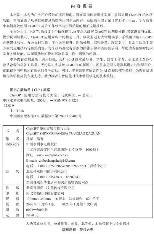 ChatGPT使用方法与技巧大全 商品图2