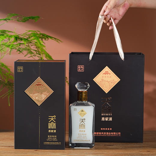 天麻原浆酒黑瓶云南昭通新鲜天麻 商品图2